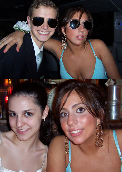 pictures of lady gaga before she was famous. Lady Gaga High School Photos!