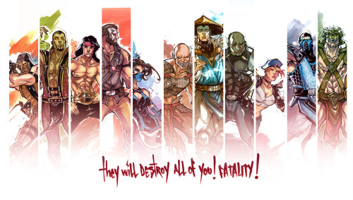 mortal kombat characters pictures and names. Mortal Kombat Drawings by